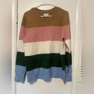 J. Crew Extra Soft Striped Sweater